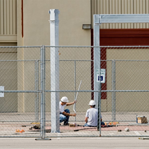how much time can i lease the temporary fence for my work site or event in Homerville